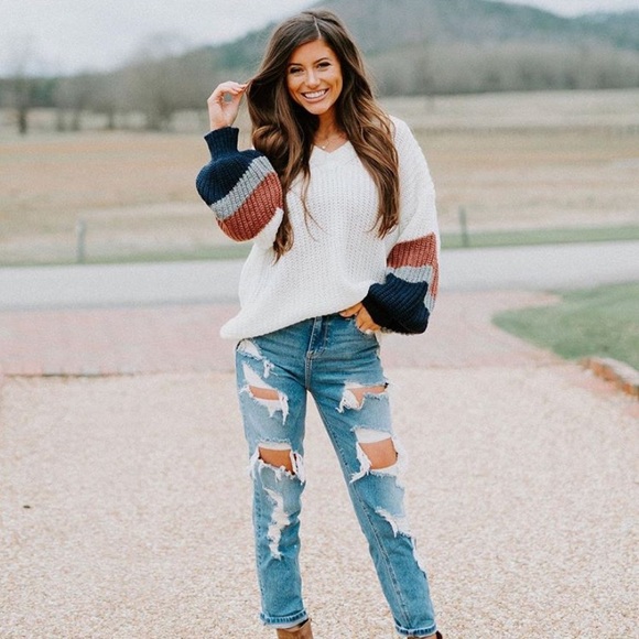 Shop These Three Boutique Sweaters - Knitted sweater from Shop These Three boutique!